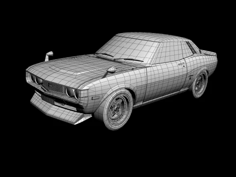 Toyota Celica RA23 Coupe 3D Model