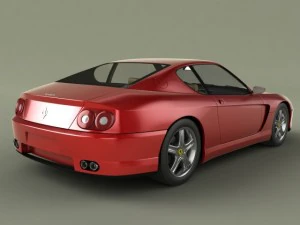 ferrari 456 gt 3D Model