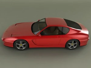 ferrari 456 gt 3D Model