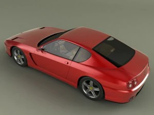 ferrari 456 gt 3D Model