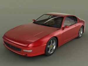 ferrari 456 gt 3D Model