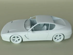 ferrari 456 gt 3D Model