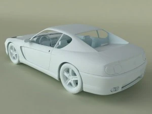 ferrari 456 gt 3D Model