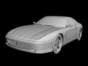ferrari 456 gt 3D Model