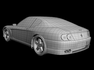 ferrari 456 gt 3D Model