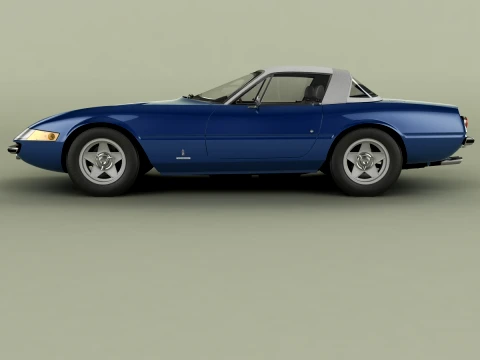 Ferrari 365 GTB 4 Daytona Speciale 3D Model