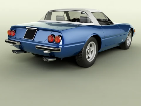 Ferrari 365 GTB 4 Daytona Speciale 3D Model