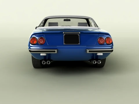 Ferrari 365 GTB 4 Daytona Speciale 3D Model