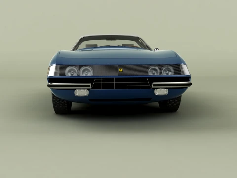 Ferrari 365 GTB 4 Daytona Speciale 3D Model