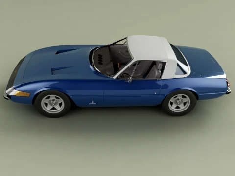 Ferrari 365 GTB 4 Daytona Speciale 3D Model
