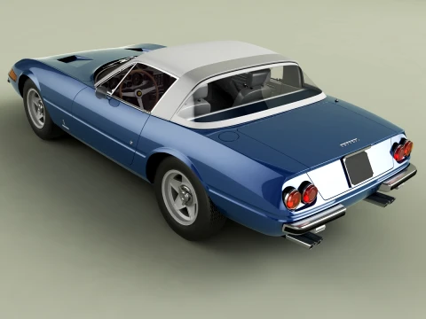 Ferrari 365 GTB 4 Daytona Speciale 3D Model