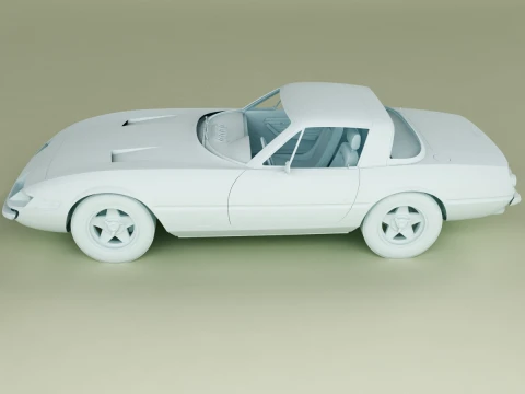 Ferrari 365 GTB 4 Daytona Speciale 3D Model