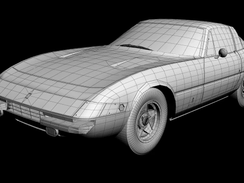 Ferrari 365 GTB 4 Daytona Speciale 3D Model
