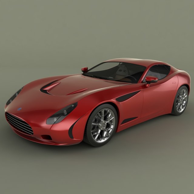 ac 378 gt zagato Modèle 3D .c4d .max .obj .3ds .fbx .stl .blend