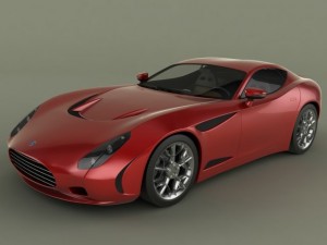 ac 378 gt zagato Modèle 3D