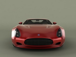 ac 378 gt zagato Modèle 3D