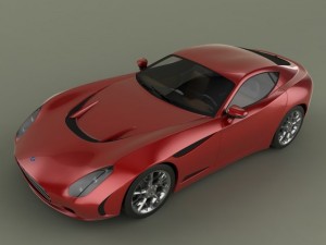 ac 378 gt zagato Modèle 3D