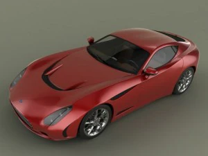ac 378 gt zagato 3D Model