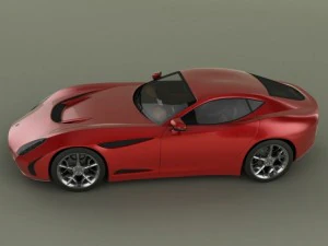 ac 378 gt zagato 3D Model