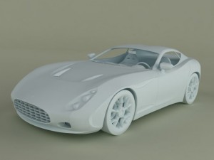ac 378 gt zagato Modèle 3D