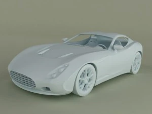 ac 378 gt zagato 3D Model