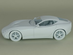 ac 378 gt zagato Modèle 3D
