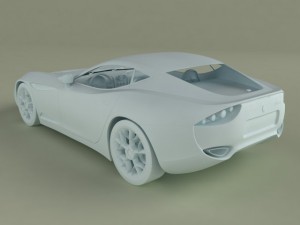 ac 378 gt zagato Modèle 3D