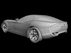 ac 378 gt zagato 3D Model