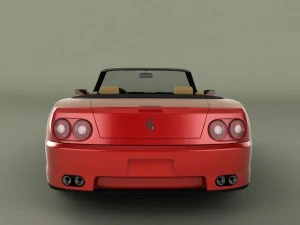 ferrari 456 gt convertible 3D Model