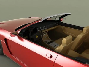 ferrari 456 gt convertible 3D Model