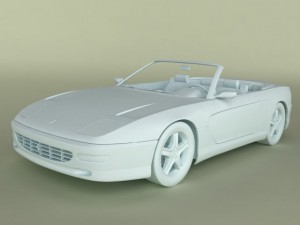 ferrari 456 gt convertible 3D Model