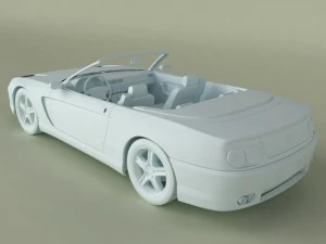 ferrari 456 gt convertible 3D Model