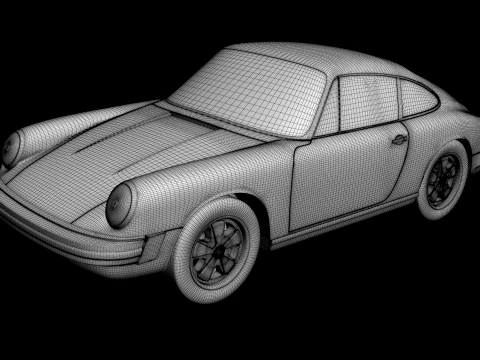 Porsche 911 G-model 3D Print Model