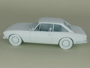 peugeot 504 coupe Model 3D