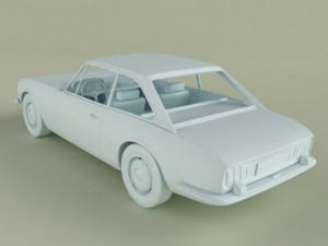 peugeot 504 coupe Model 3D