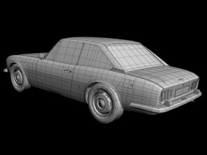 peugeot 504 coupe Model 3D