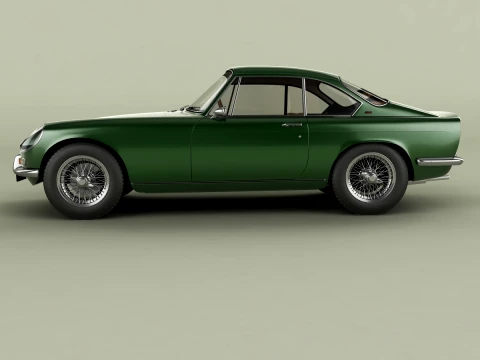 MG MGB Berlinetta Coune 3D Model