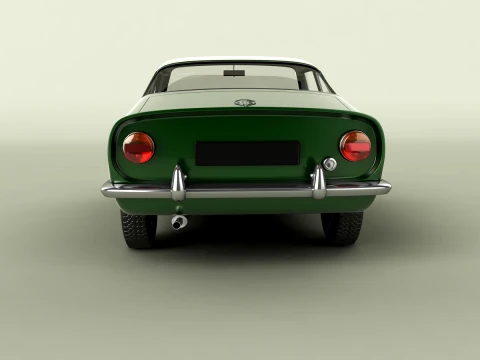 MG MGB Berlinetta Coune 3D Model