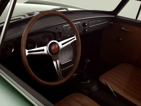MG MGB Berlinetta Coune 3D Model