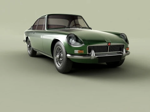 MG MGB Berlinetta Coune 3D Model