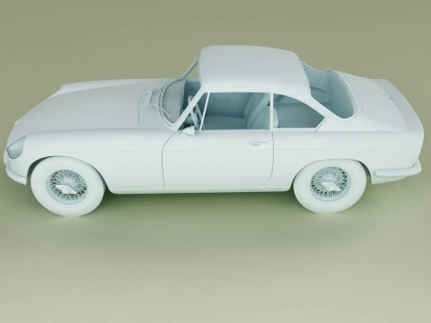 MG MGB Berlinetta Coune 3D Model