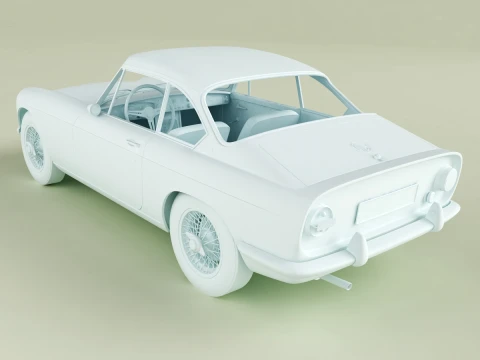 MG MGB Berlinetta Coune 3D Model