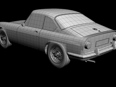 MG MGB Berlinetta Coune 3D Model