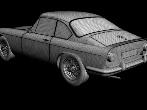 MG MGB Berlinetta Coune 3D Model