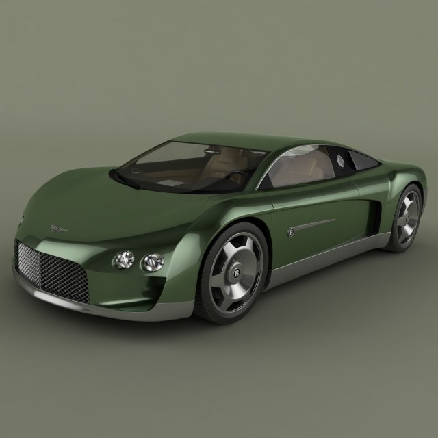 bentley hunaudieres concept 3D 模型 .c4d .max .obj .3ds .fbx .stl .blend