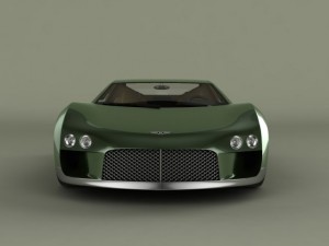 bentley hunaudieres concept 3D 模型