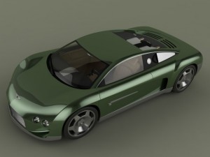 bentley hunaudieres concept 3D 模型