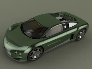 bentley hunaudieres concept 3D Model
