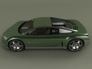 bentley hunaudieres concept 3D Model