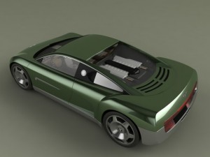 bentley hunaudieres concept 3D 模型
